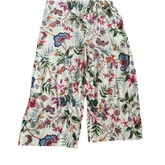 Please Made In Italy 100% Rayon Floral Romper 165 - Picture 4 of 5